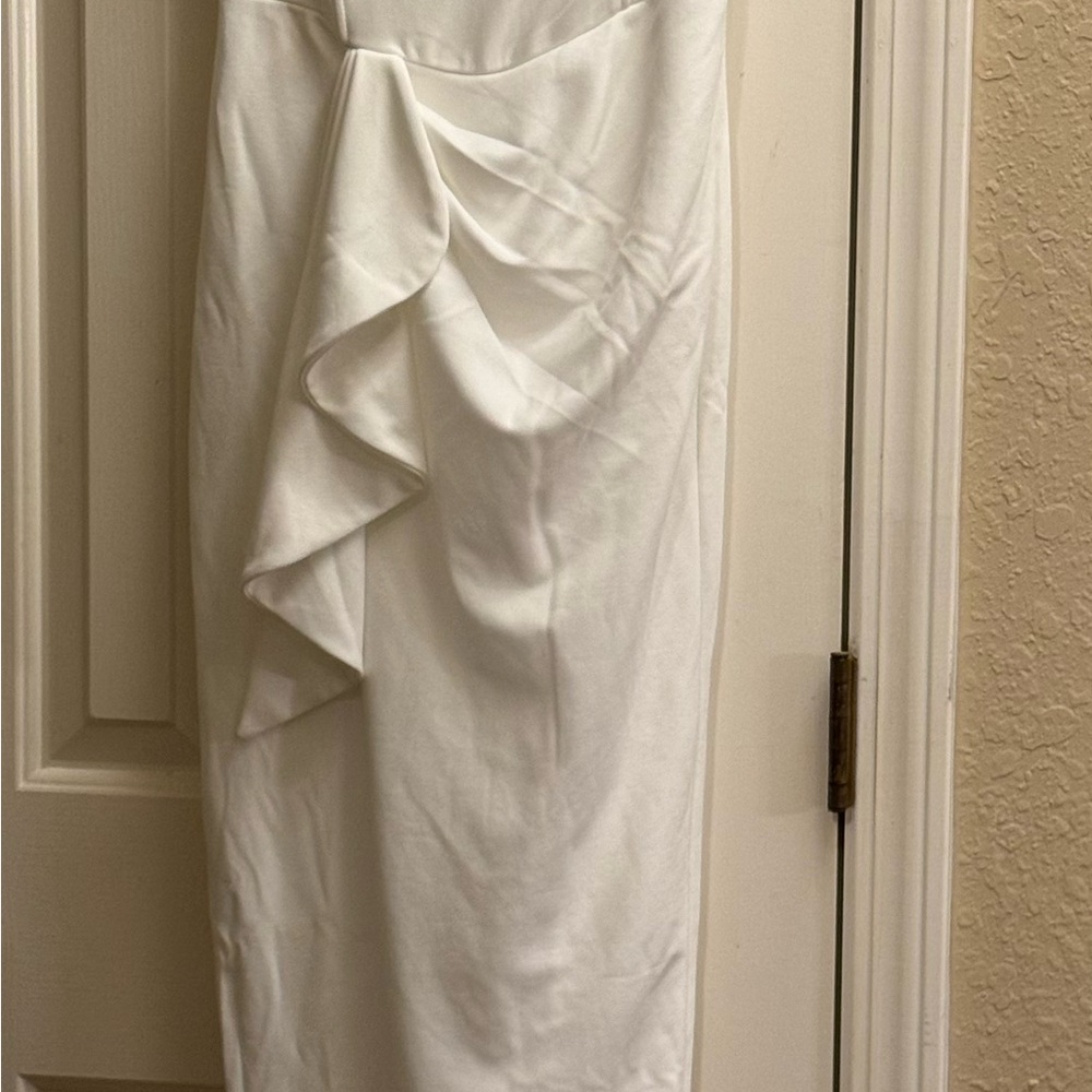 Windsor White Ruffle Skirt